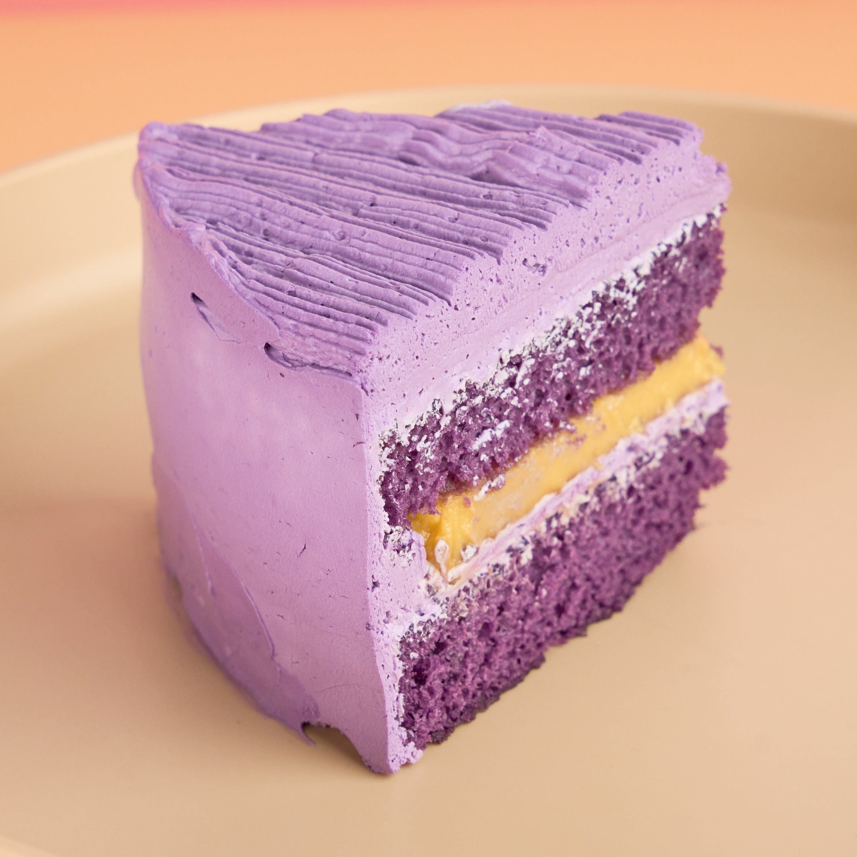 Ube Leche Cake by the Slice
